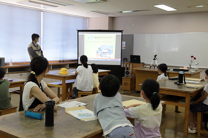 まずは地球温暖化について学びました