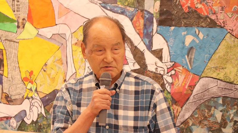戦争体験を語る中川さん