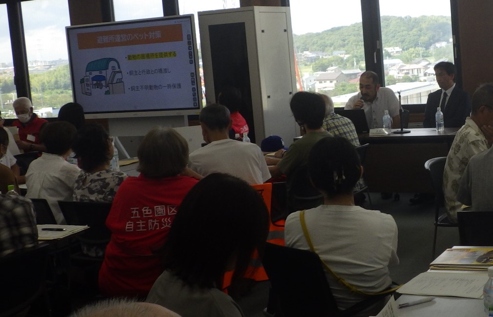 アレルギー支援ネットワークによるミニ講話の様子