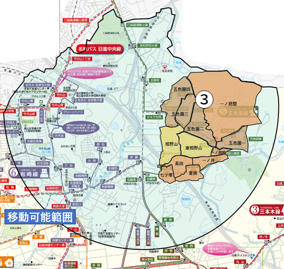 R6くるりんタクシー対象地区3