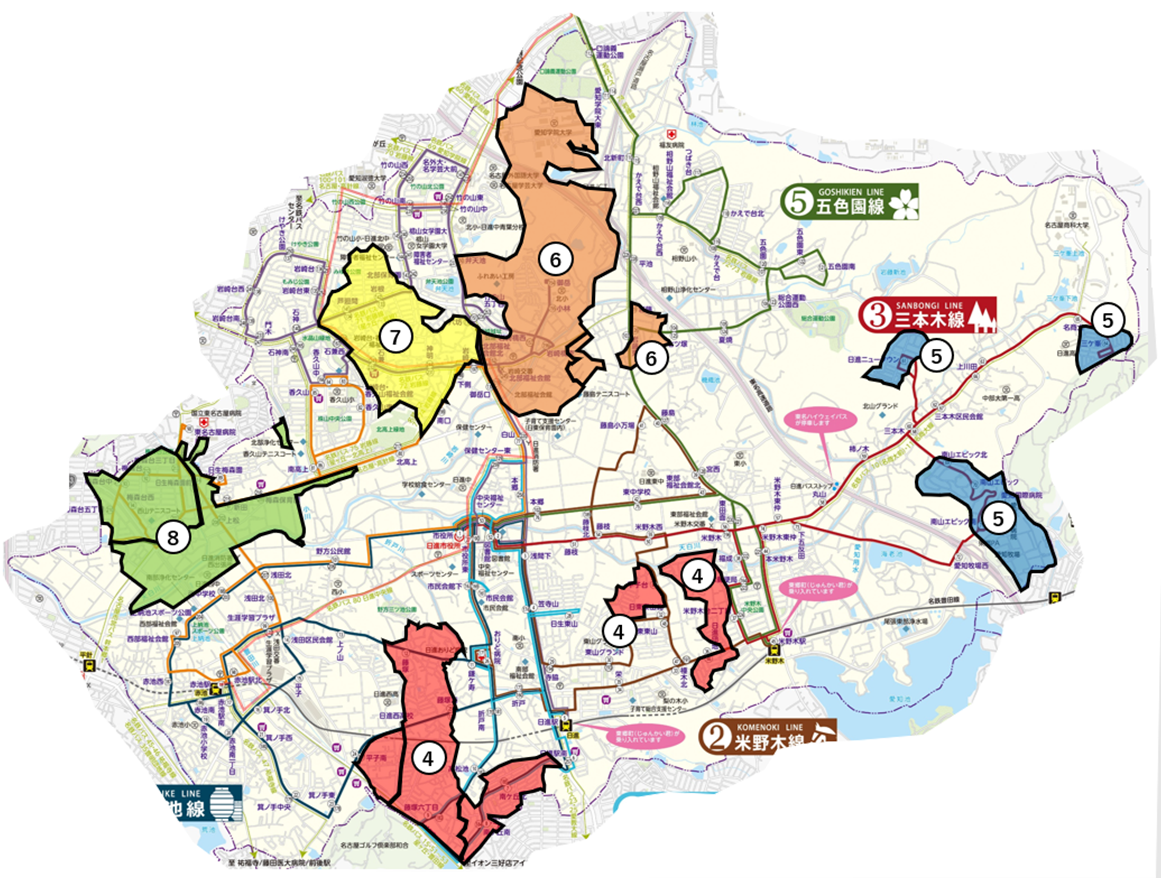 R6くるりんタクシー対象地区4-8マップ