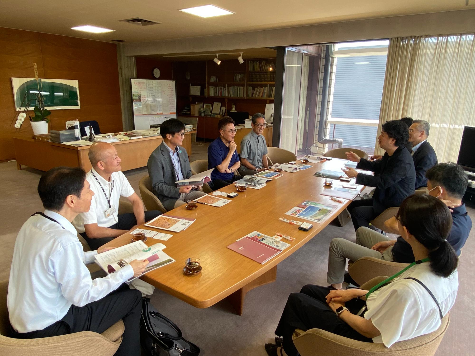 20240718_愛知県立芸術大学学長と懇談