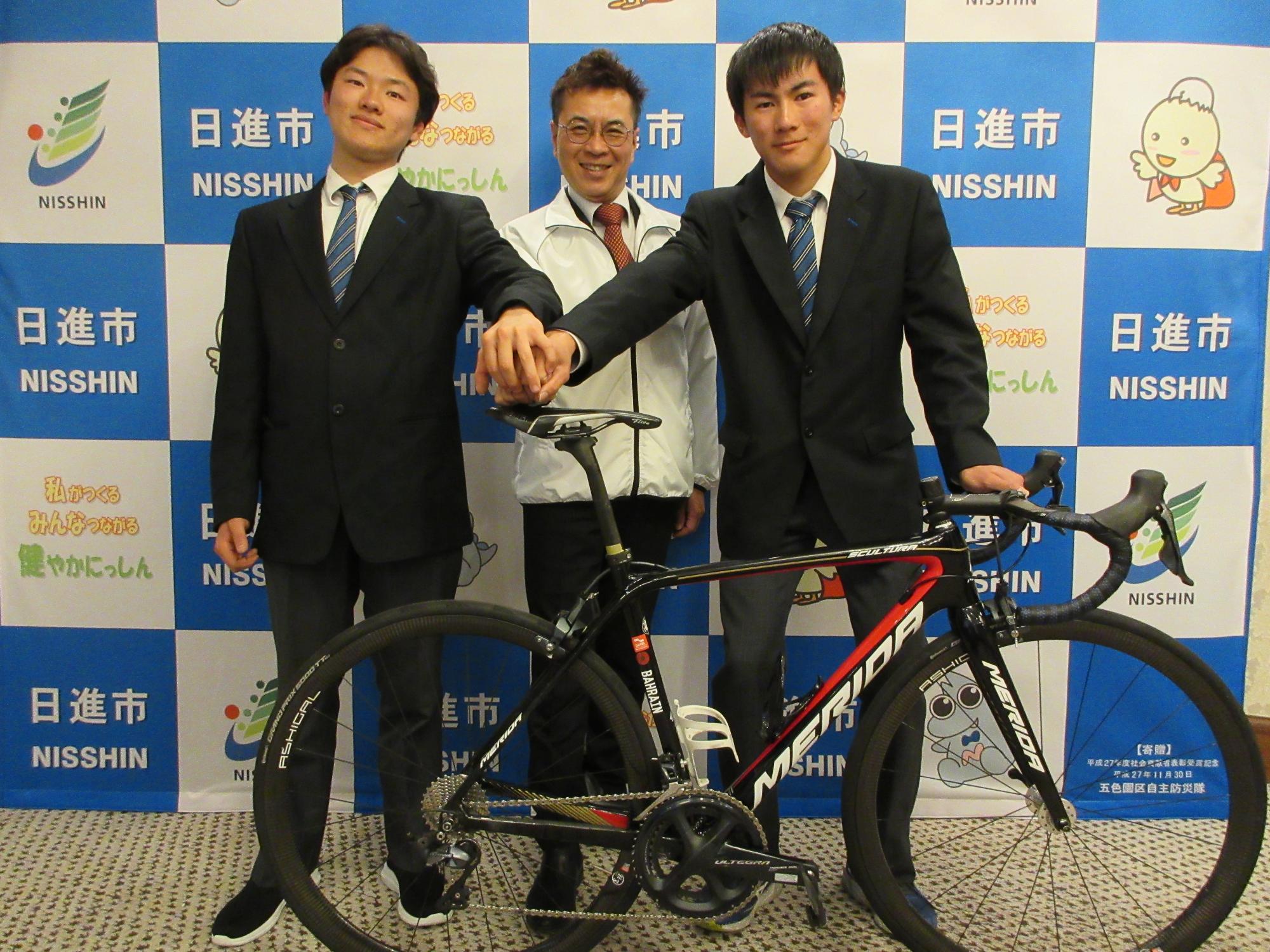 20240221_中部第一高等学校 自転車競技 全国大会出場報告