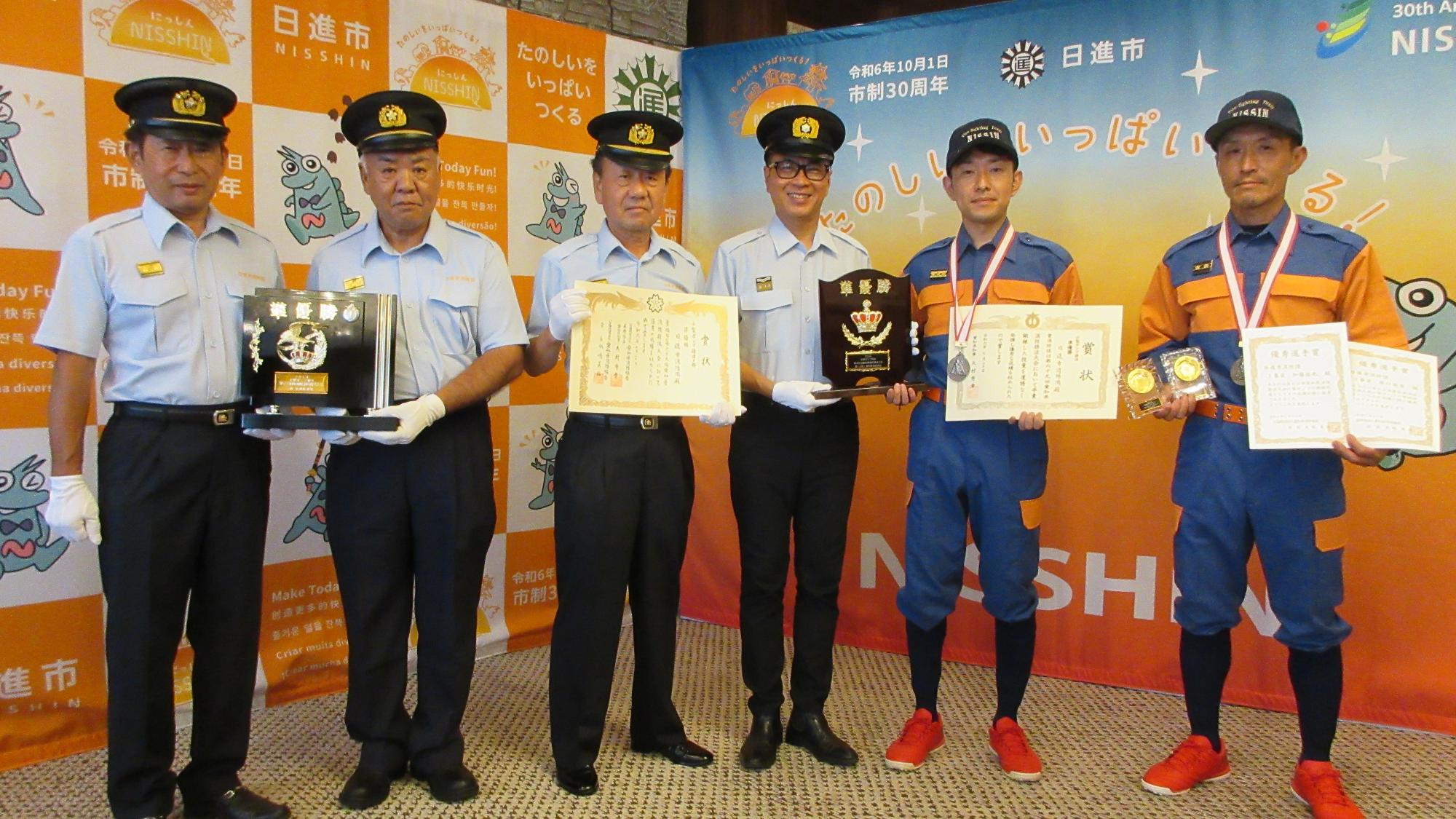 20240726_愛知県消防操法大会準優勝報告