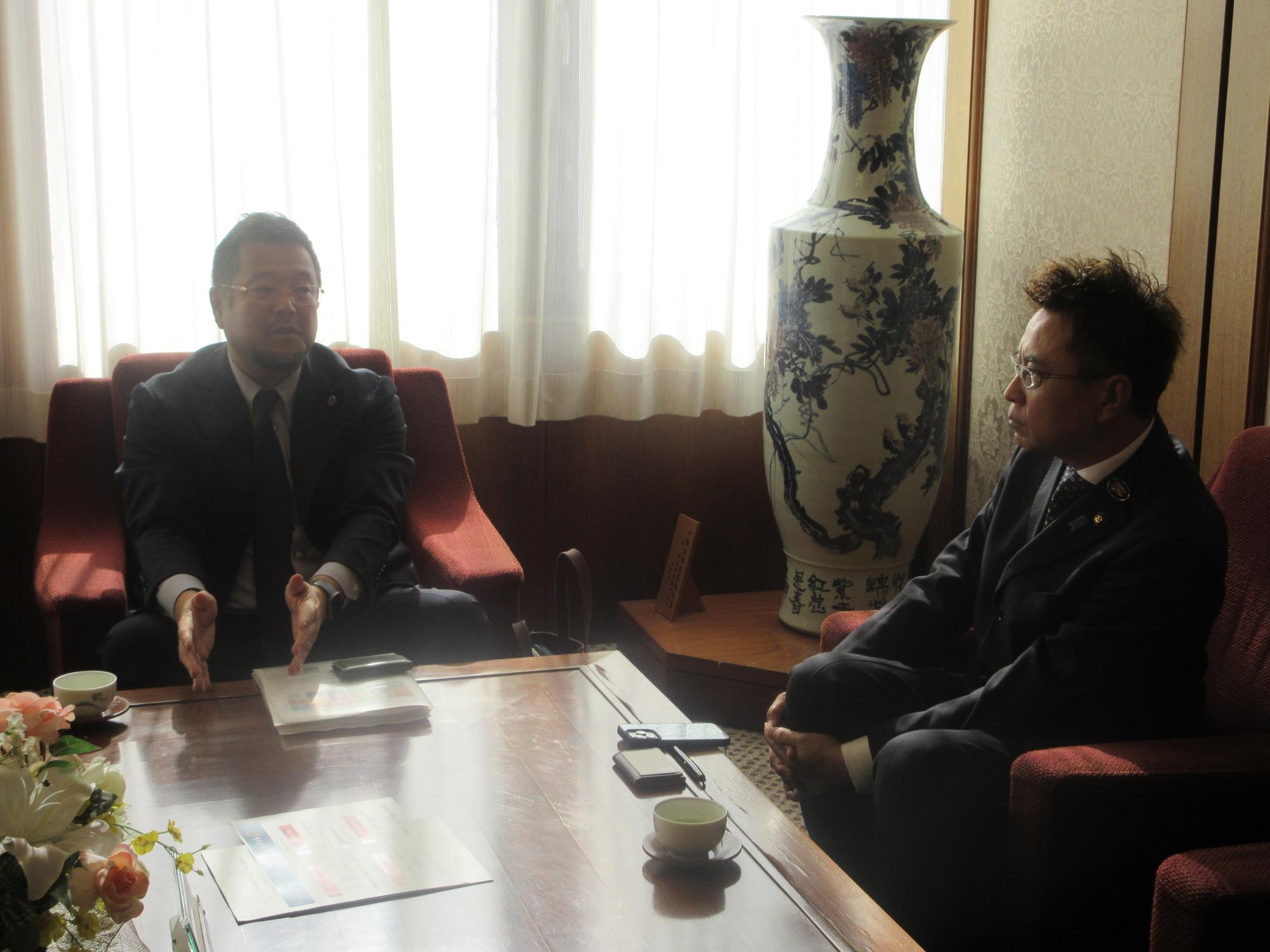 20241205_愛知県弁護士会 舩野徹副会長との懇談の様子