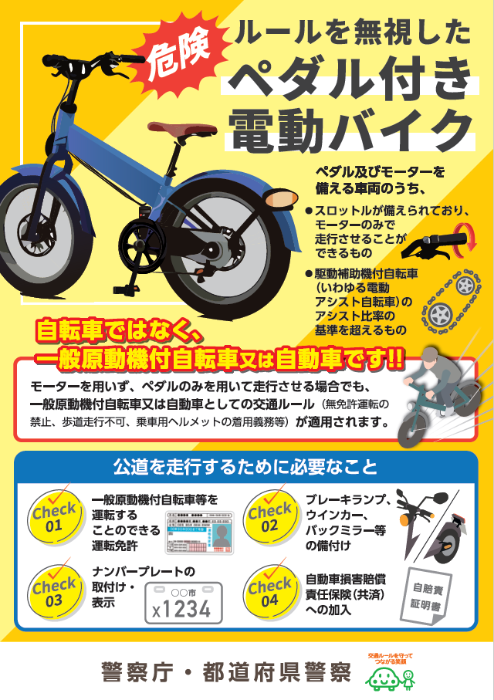 ペダル付き
