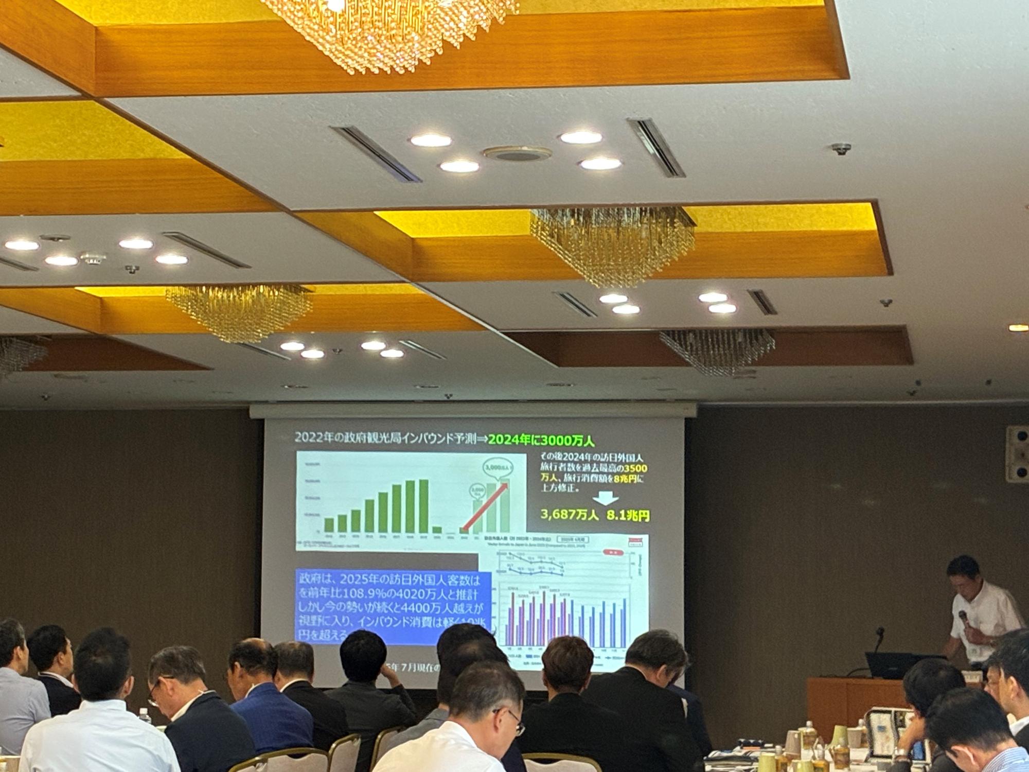 20250804_第40回名古屋市近隣市町村長懇談会での講演の様子