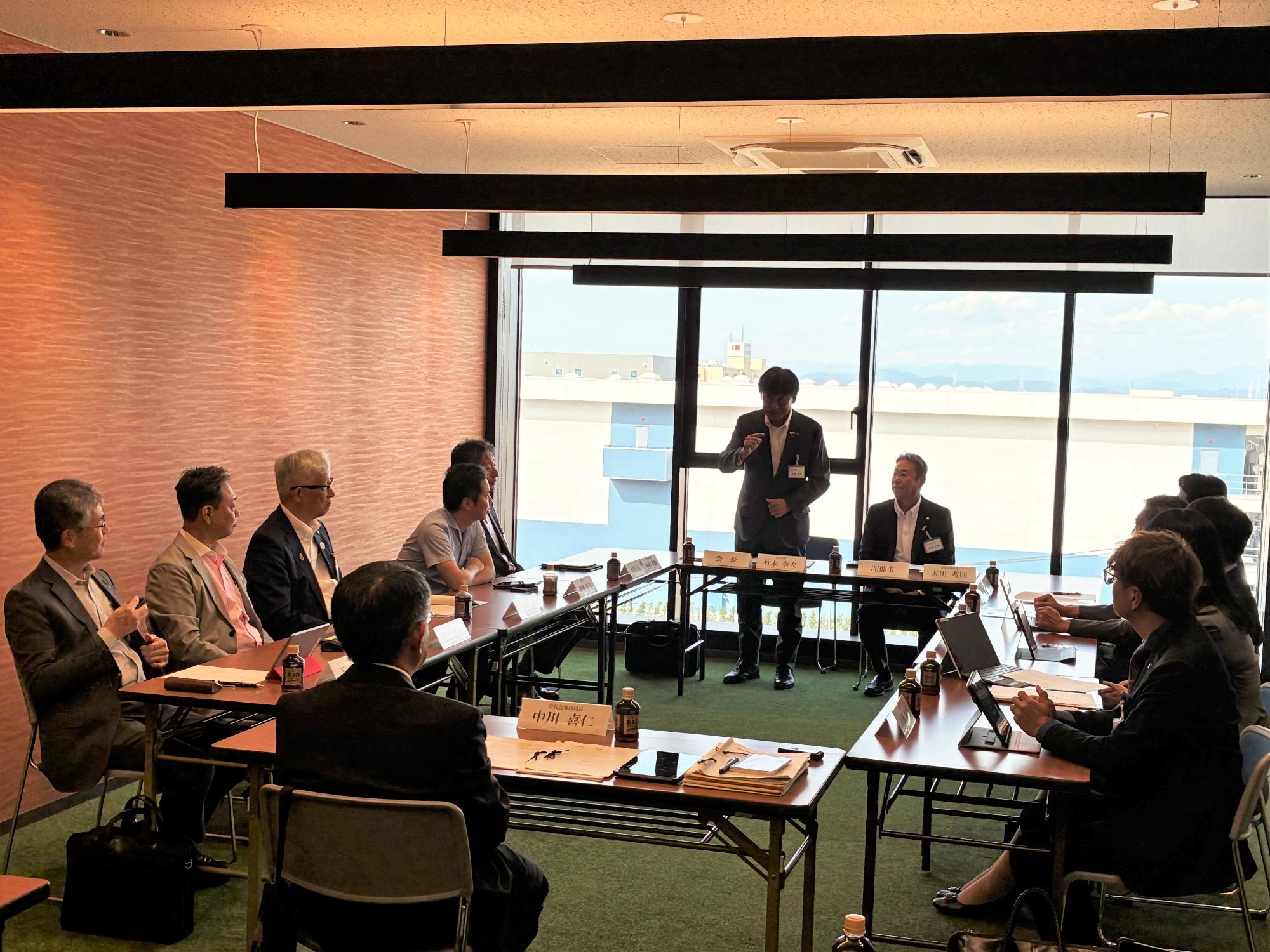 20251002_愛知県市長会役員会の様子
