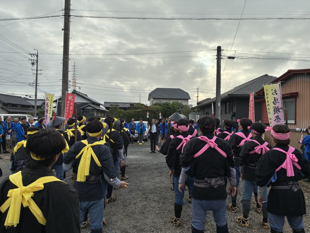 20251012_米野木お馬頭献馬隊出発式の様子