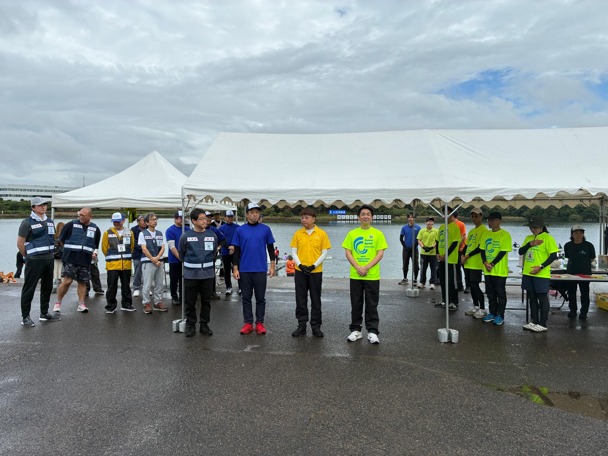 20251026_東郷町民レガッタ出場前にチーム紹介