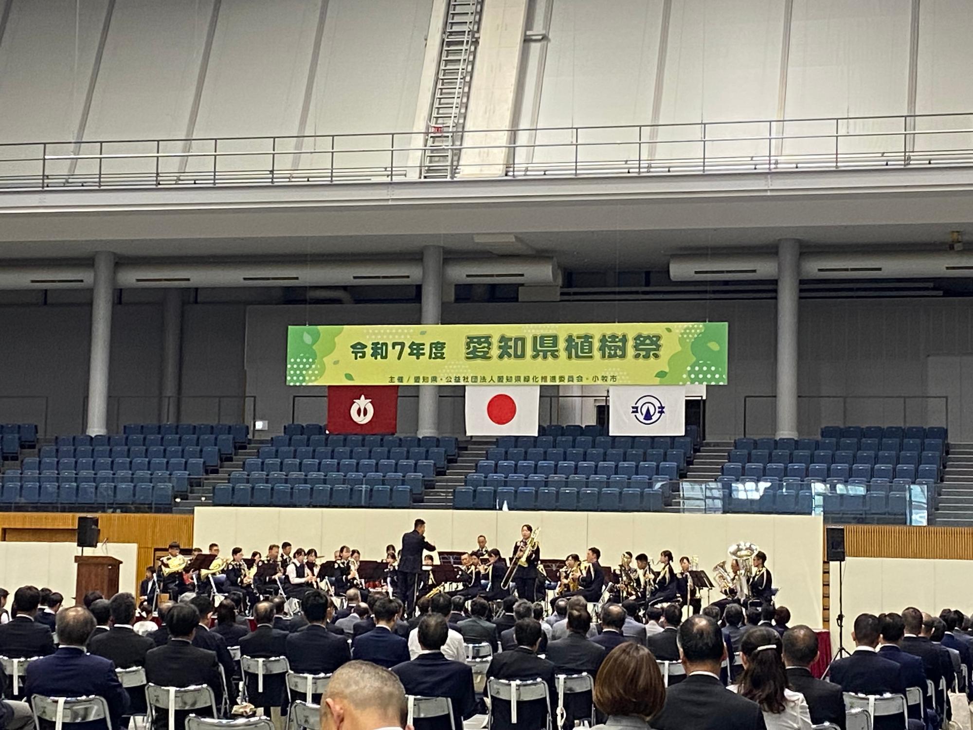 20250531_自衛隊による演奏の様子