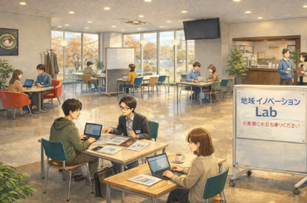 日進市地域イノベーションLabイメージ図