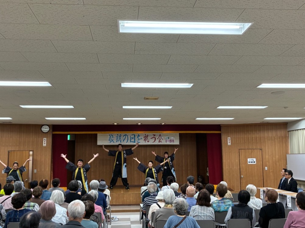 敬朗を祝う会の様子
