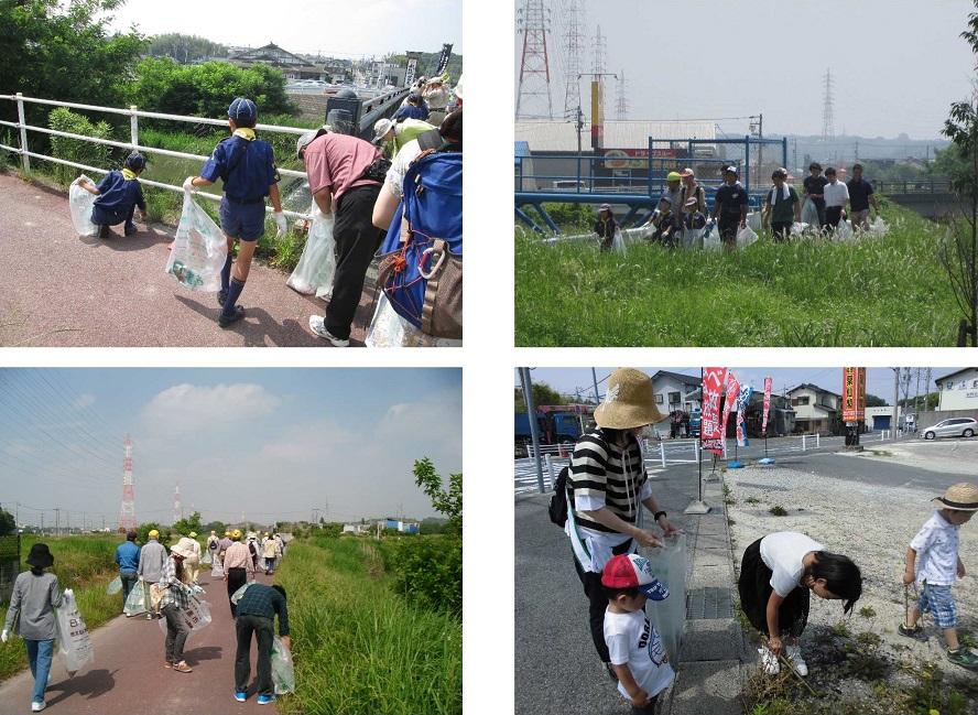 昨年度の530運動の様子の写真