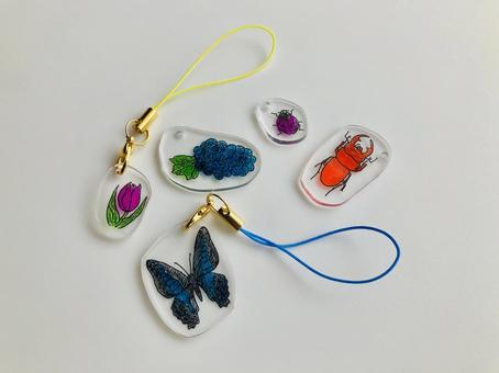 プラバンキーホルダーの作品画像