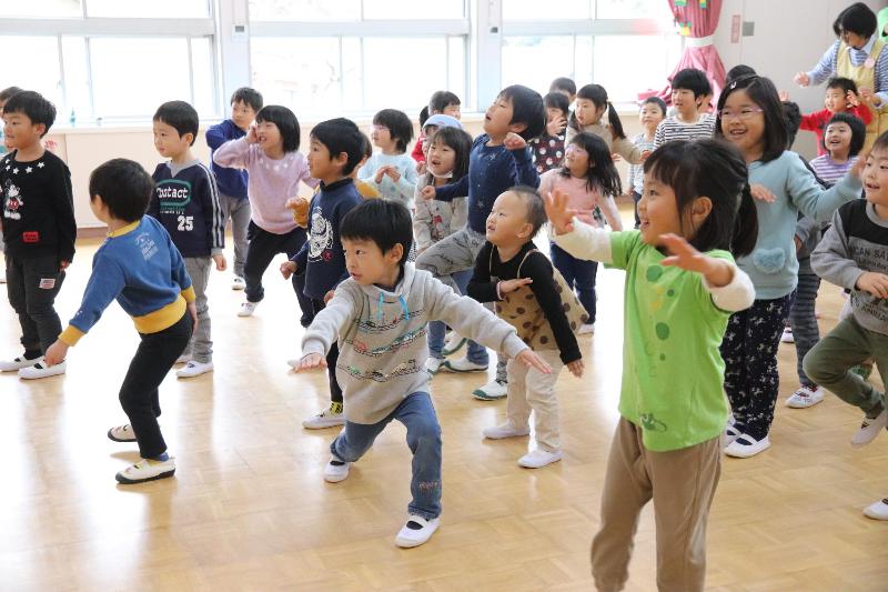 2019年12月17日 にっしん体操出前講座 三本木保育園 日進市