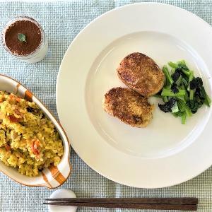 夏休み親子料理教室献立