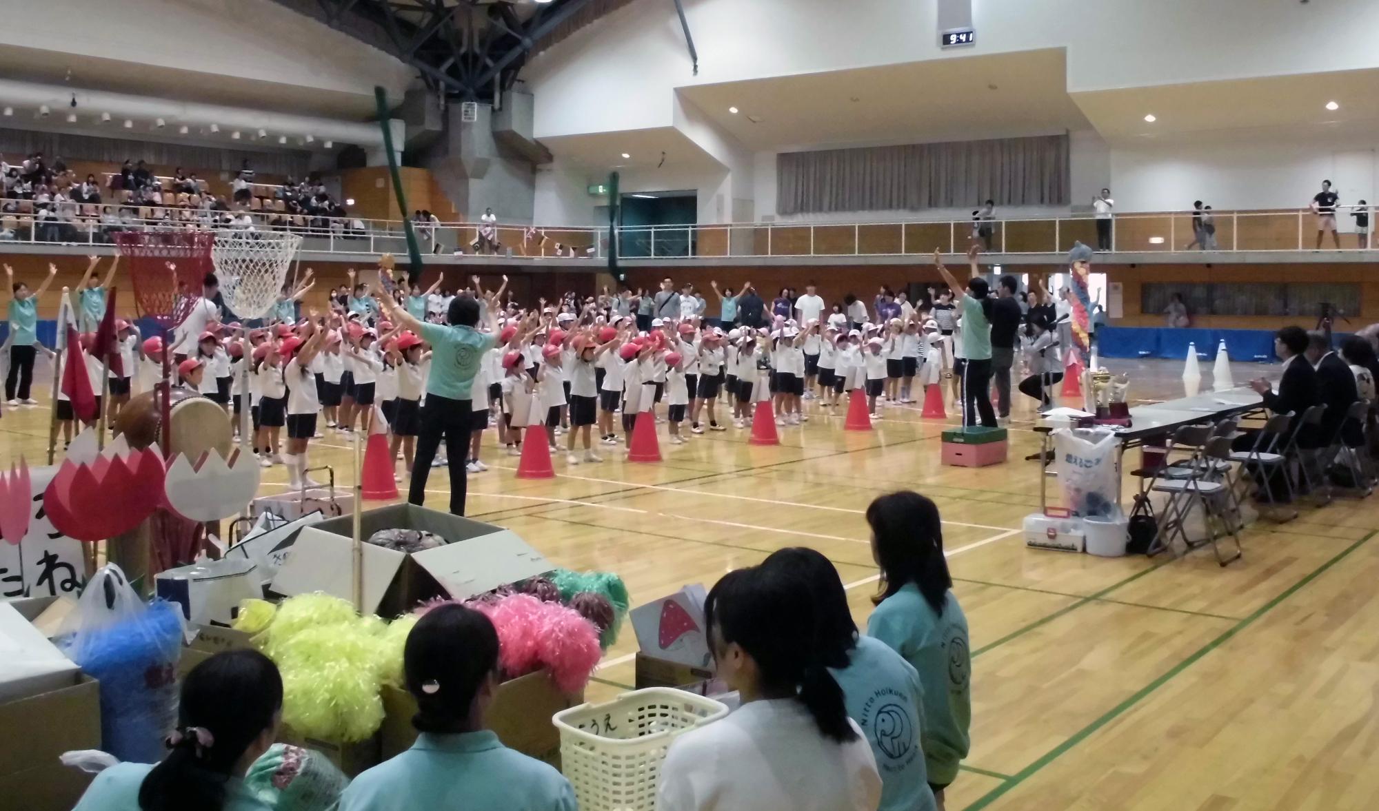 日東保育園運動会の様子