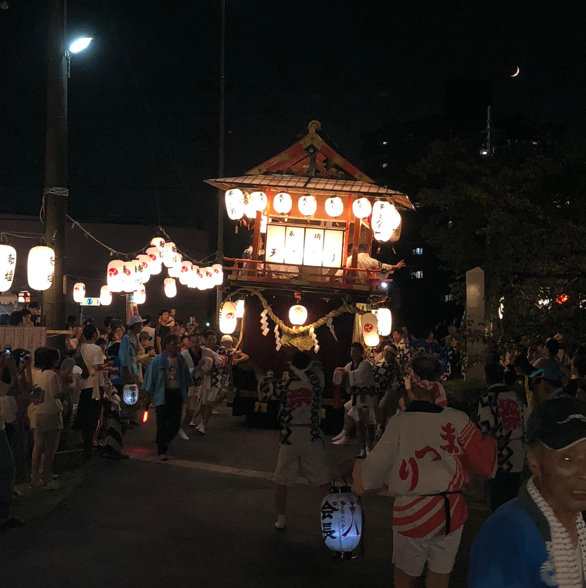 岩藤天王祭の様子