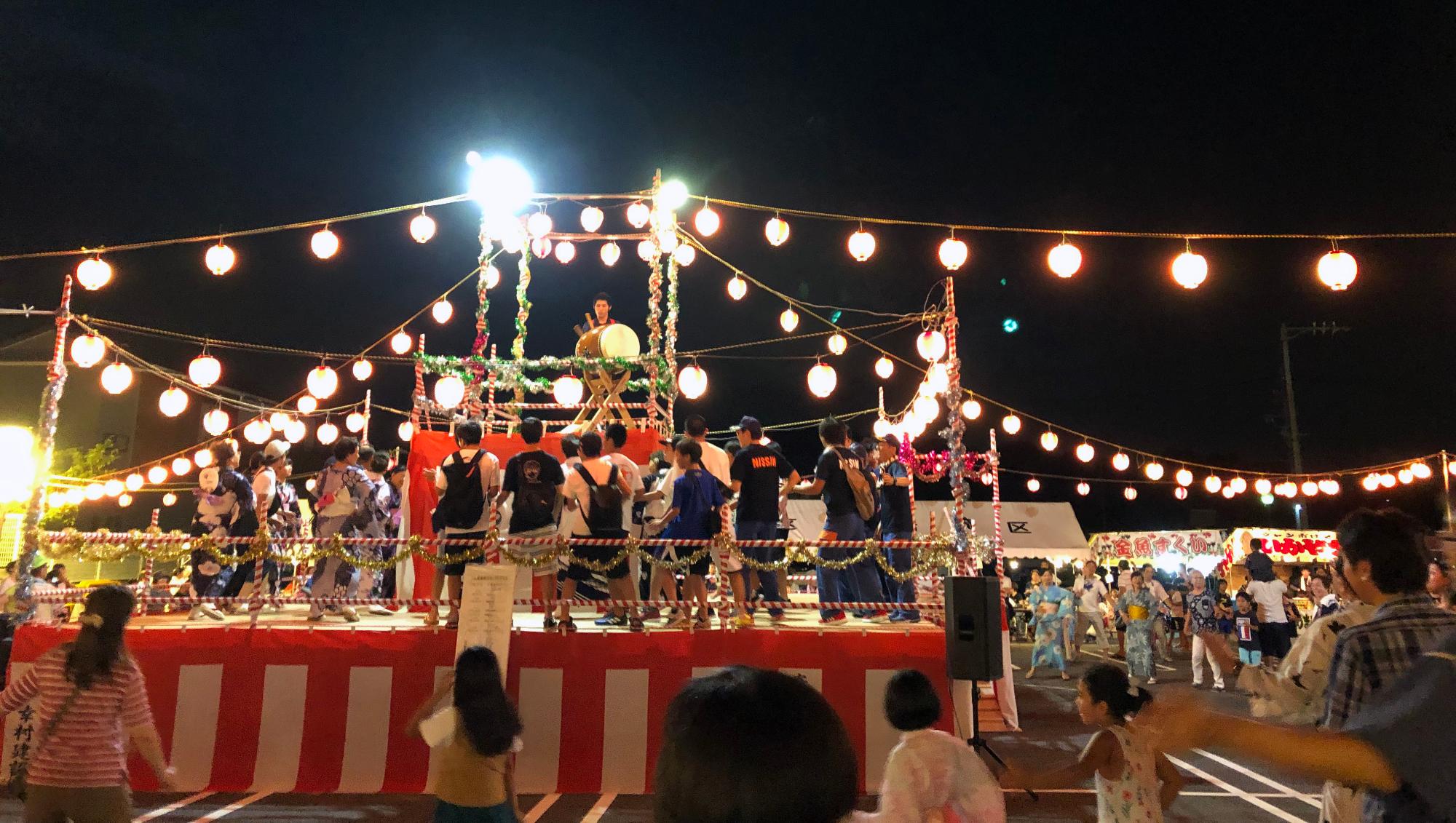 岩崎観音様祭礼と盆踊り大会