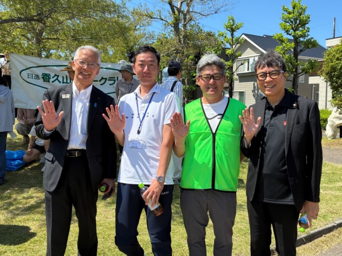 20260517_近藤市長（写真右）、近藤県議会議員と地元の皆さん