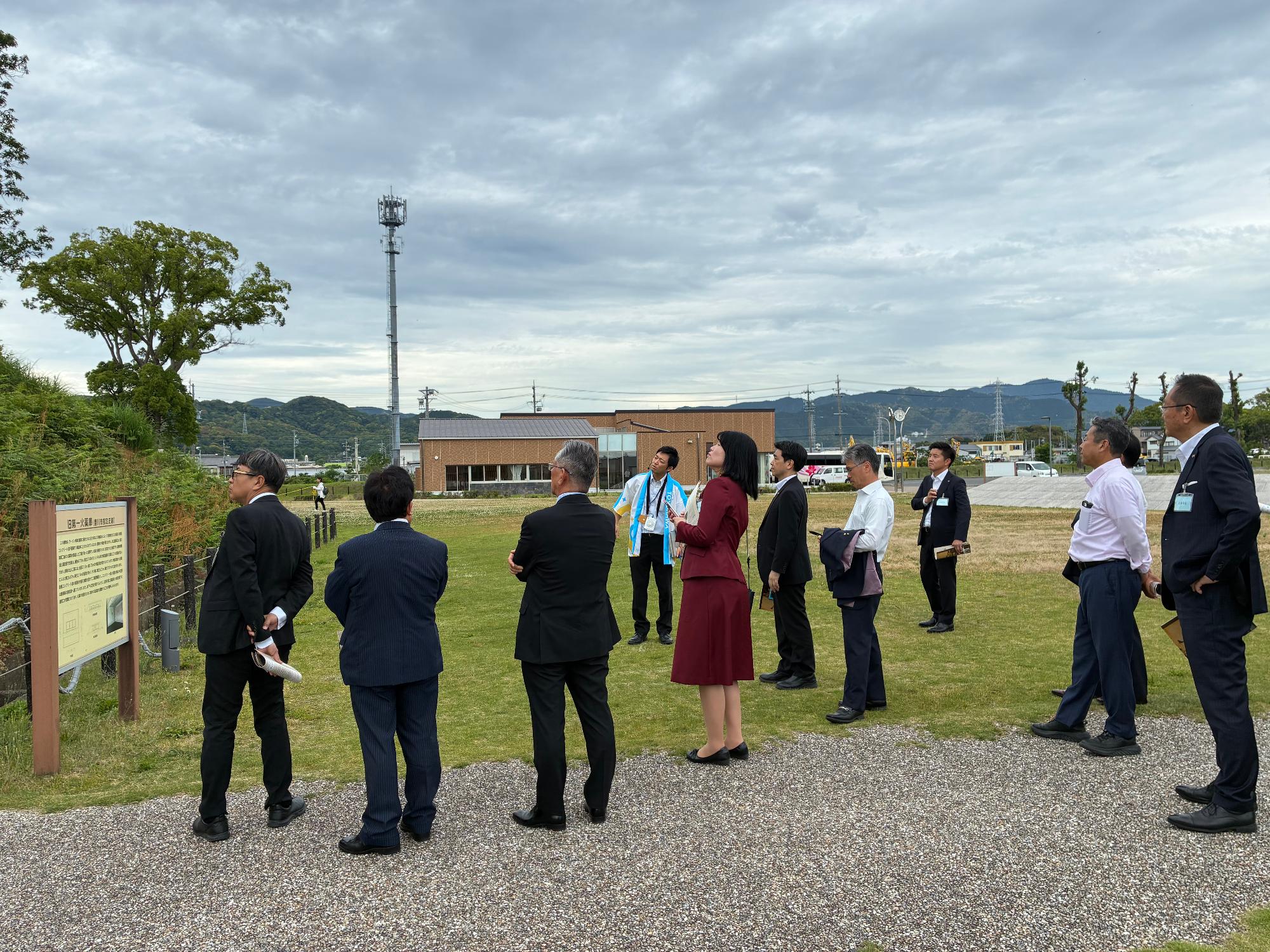 20260520_豊川海軍工廠平和公園の視察の様子