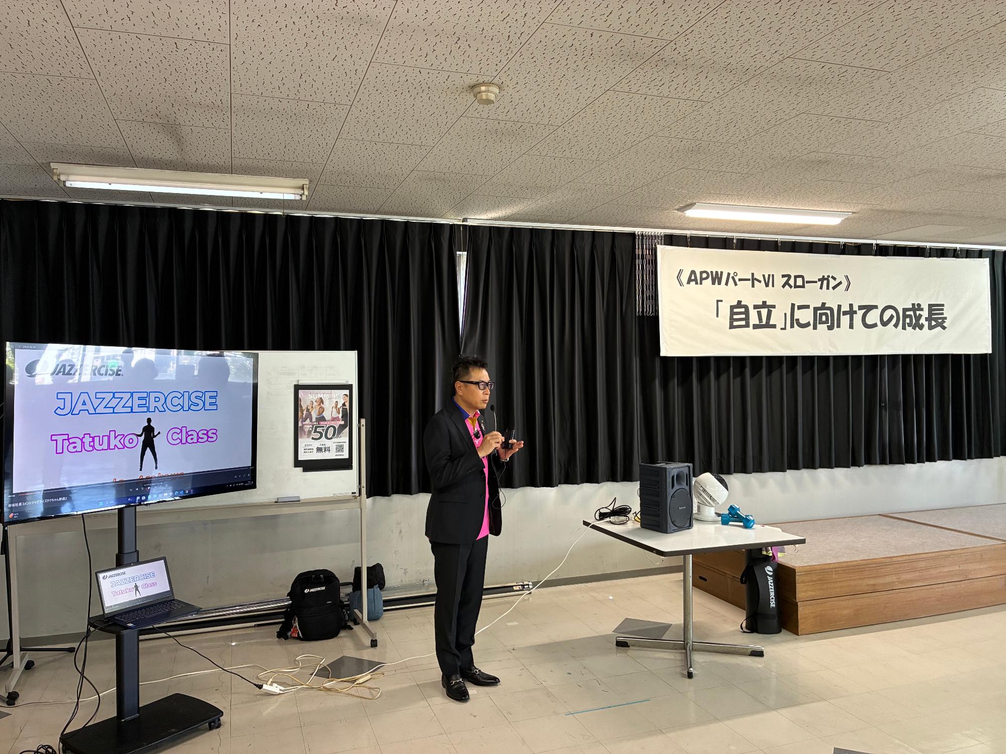 20260714_会場で挨拶をする近藤市長