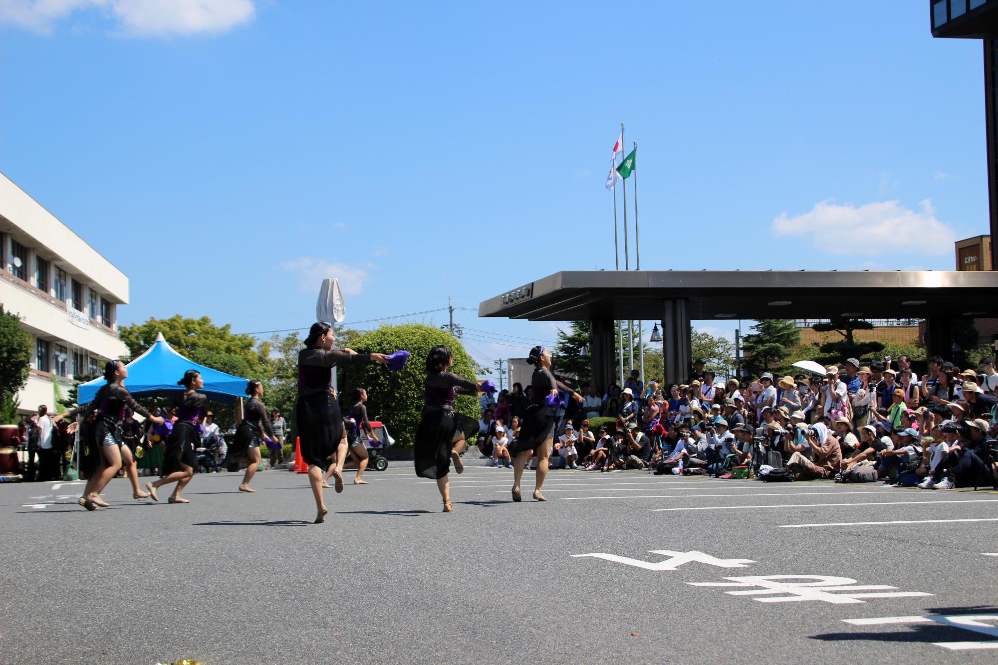 市民まつりセカンドステージの様子