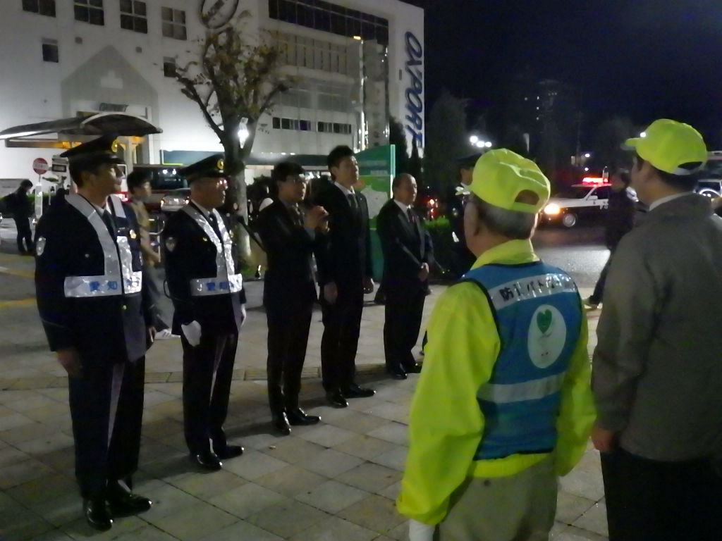 赤池駅でのキャンペーンの様子