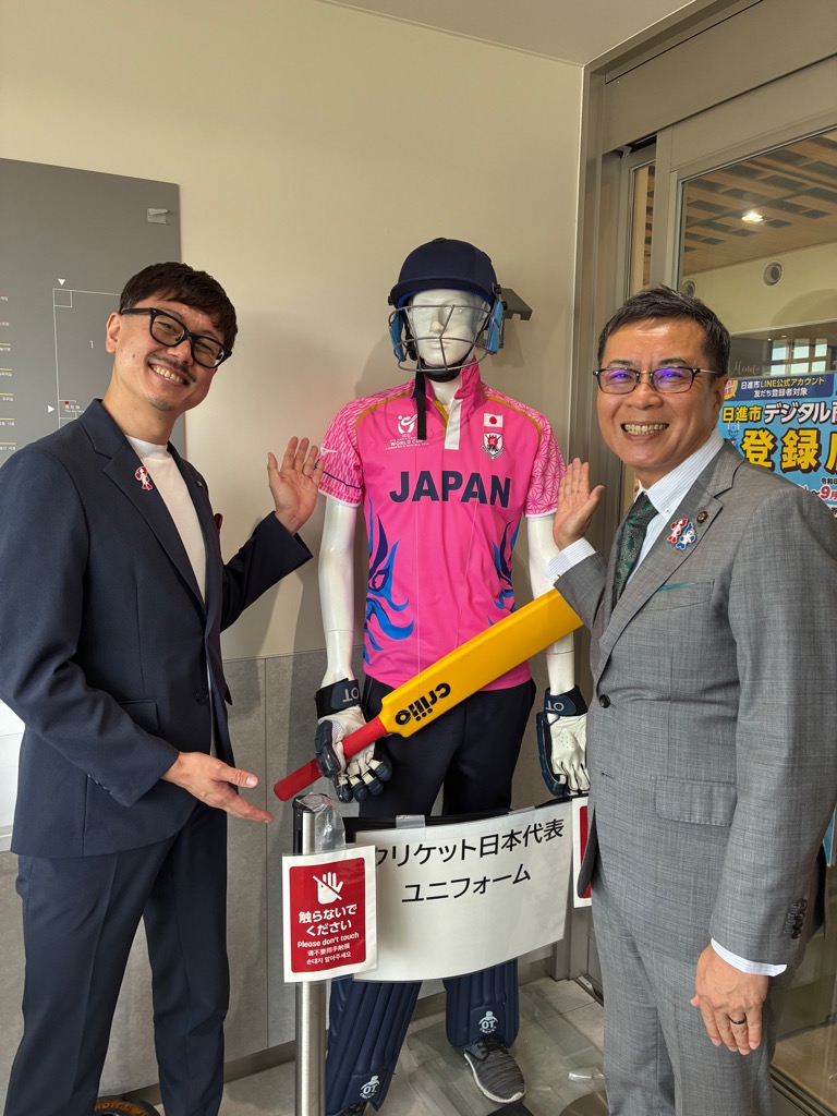20260717_アジア競技大会でクリケット競技会場となる本市のPR