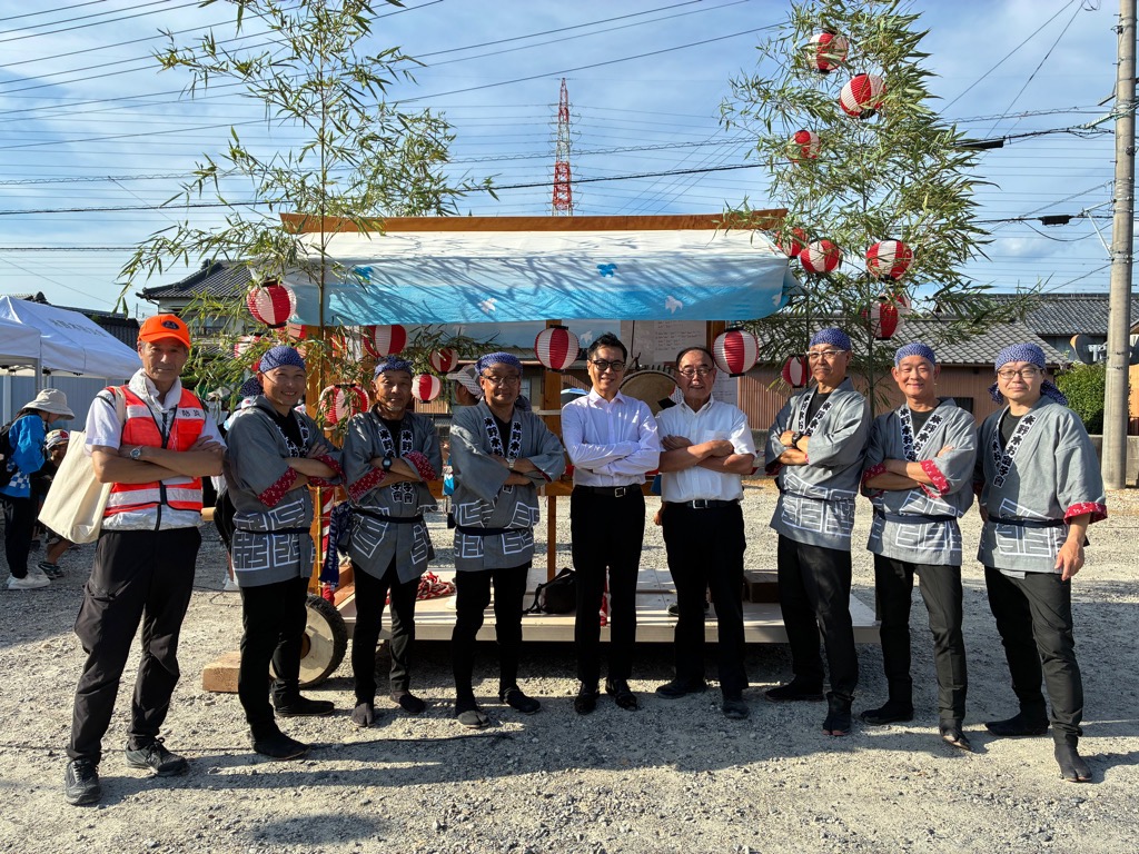 20260726_天王祭参加者の皆さんと近藤市長