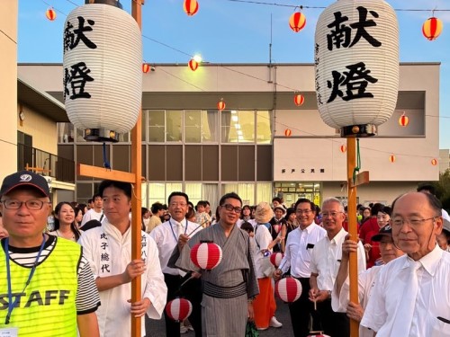 20260726_提灯行列出発の様子