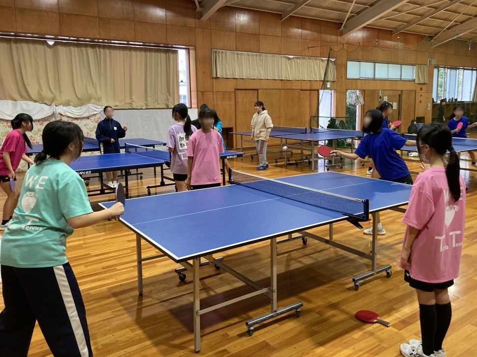 10月25日卓球クラブ活動写真1