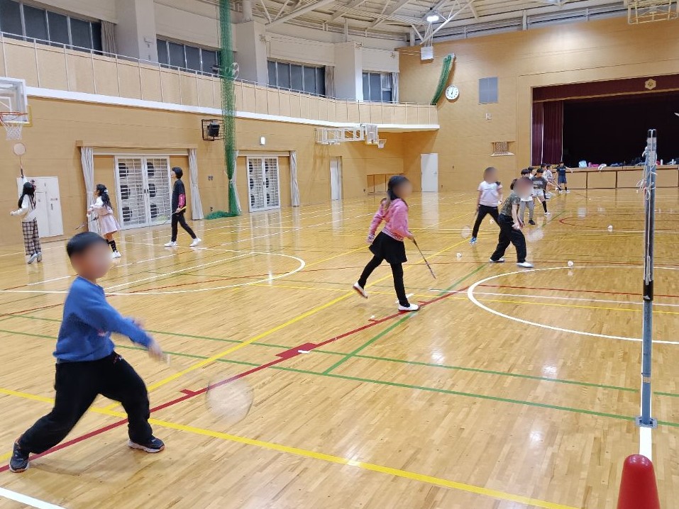 11月14日バドミントン活動写真1