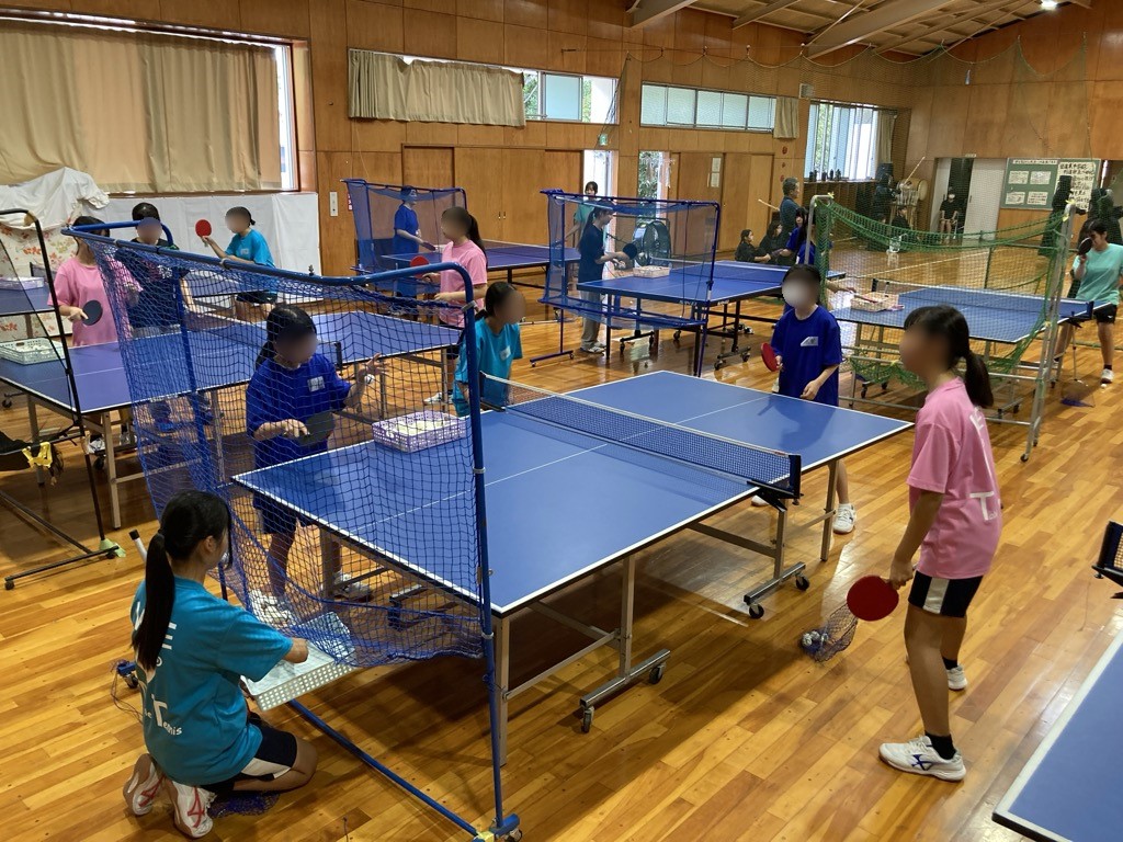 9月27日卓球クラブ実施風景写真