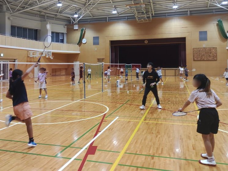 10月3日バドミントン活動の写真1