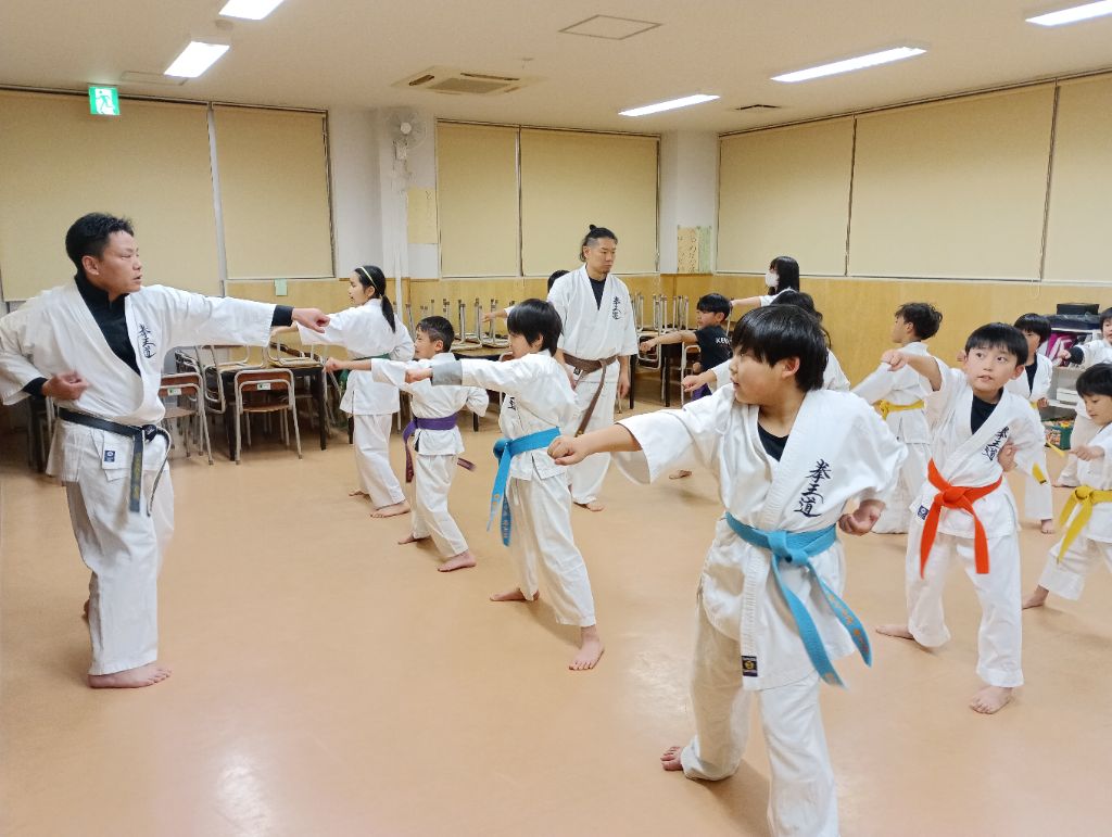 空手の活動の様子1
