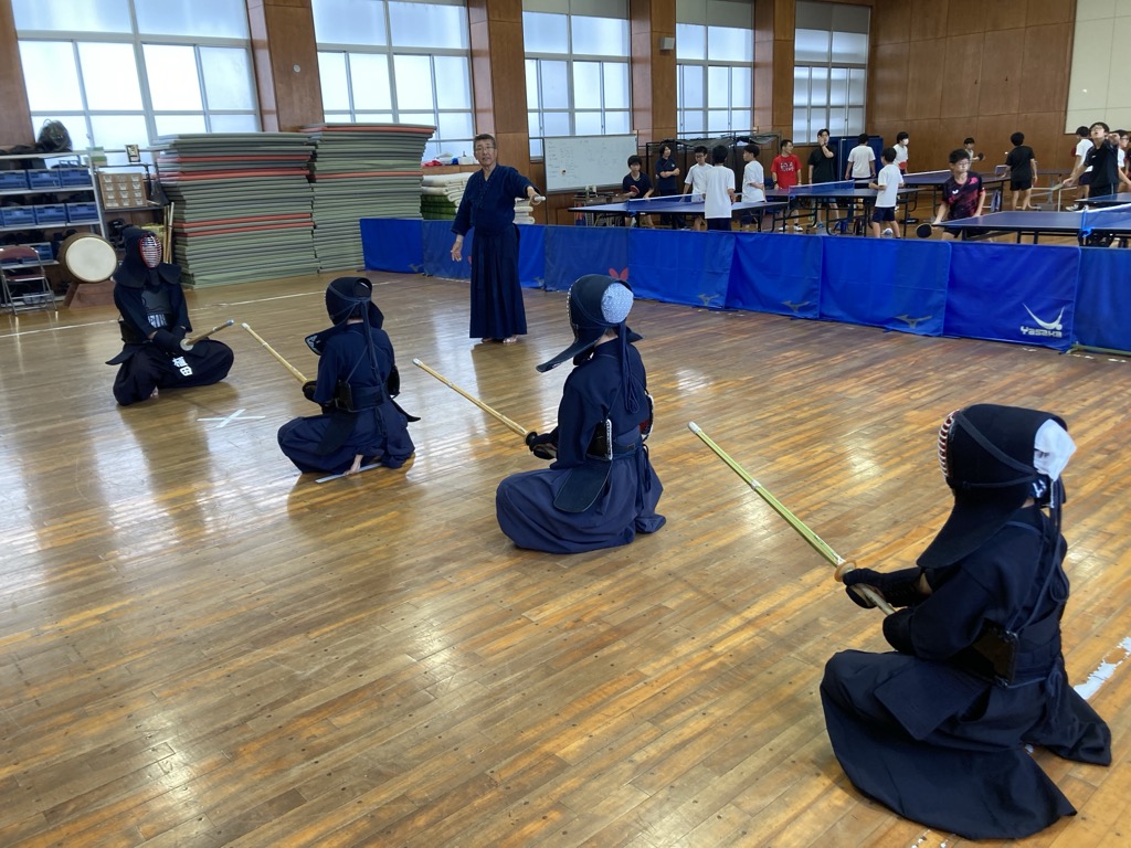10月11日剣道クラブ活動写真1