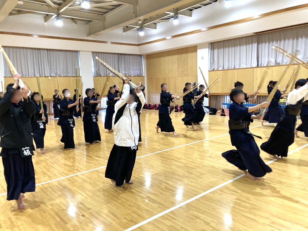 1月17日剣道クラブ活動の様子2