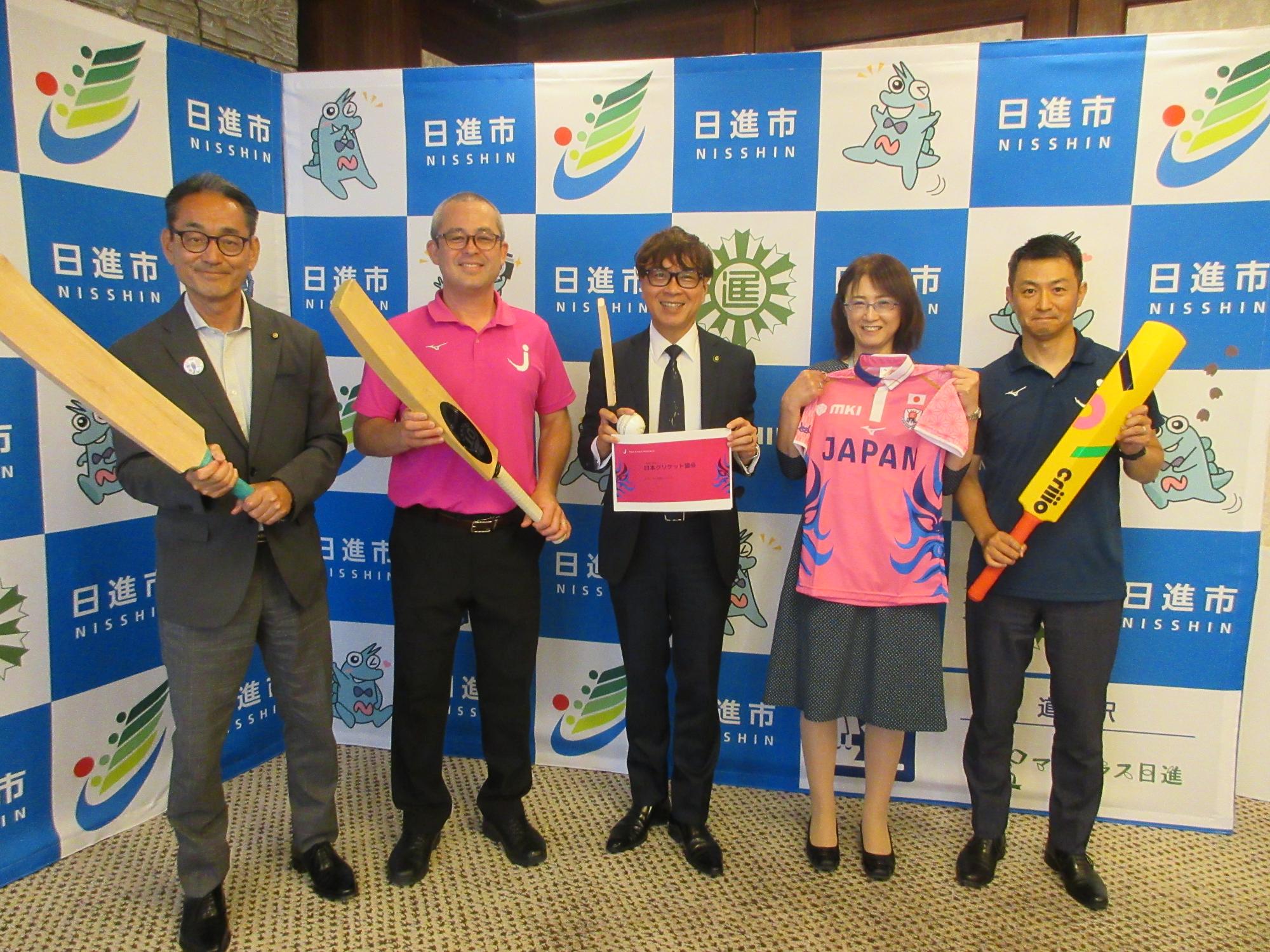 6月17日_日本クリケット協会来庁