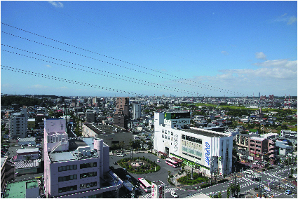 写真：赤池駅の風景