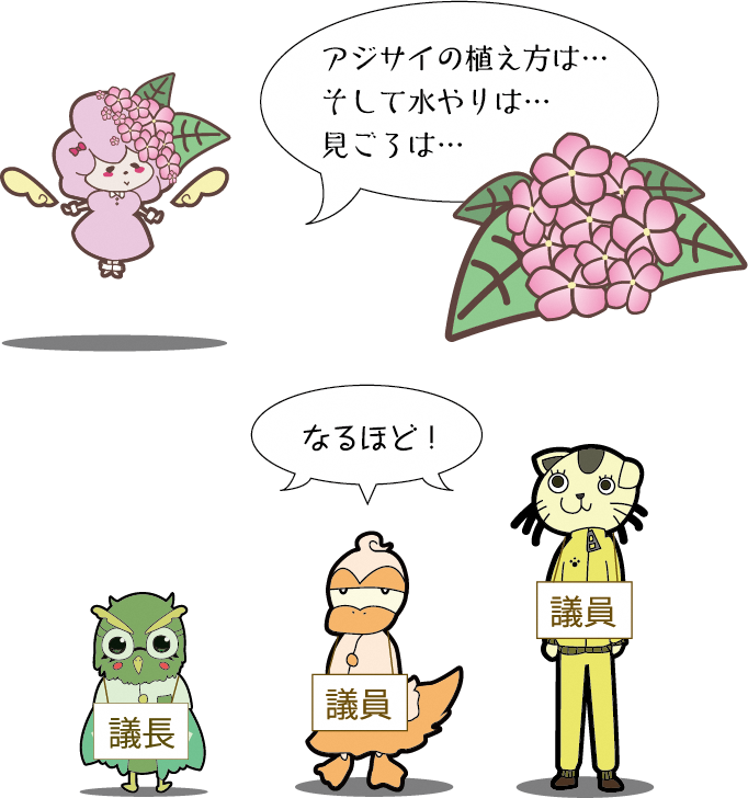 アジサイの植え方は…そして水やりは…見ごろは…なるほど！